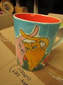 2 x X Large Ceramic Cats Mugs new