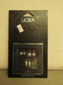 1 x Liora 3 piece Earring Set made with Swarovski Elelments new & packaged
