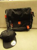 Call Of Duty Black Ops Messenger Bag & Black Baseball Cap new with tags