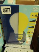 2 x The Bulb Box Lights. New & Boxed