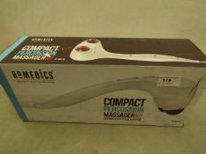 Homedics Compact Percussion Massager boxed (unchecked)