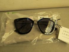 1 x John Lewis Sunglasses with Carry Case new see image for design
