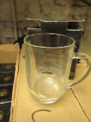 5 x The Esso Centenary Glass Tankards new & packaged