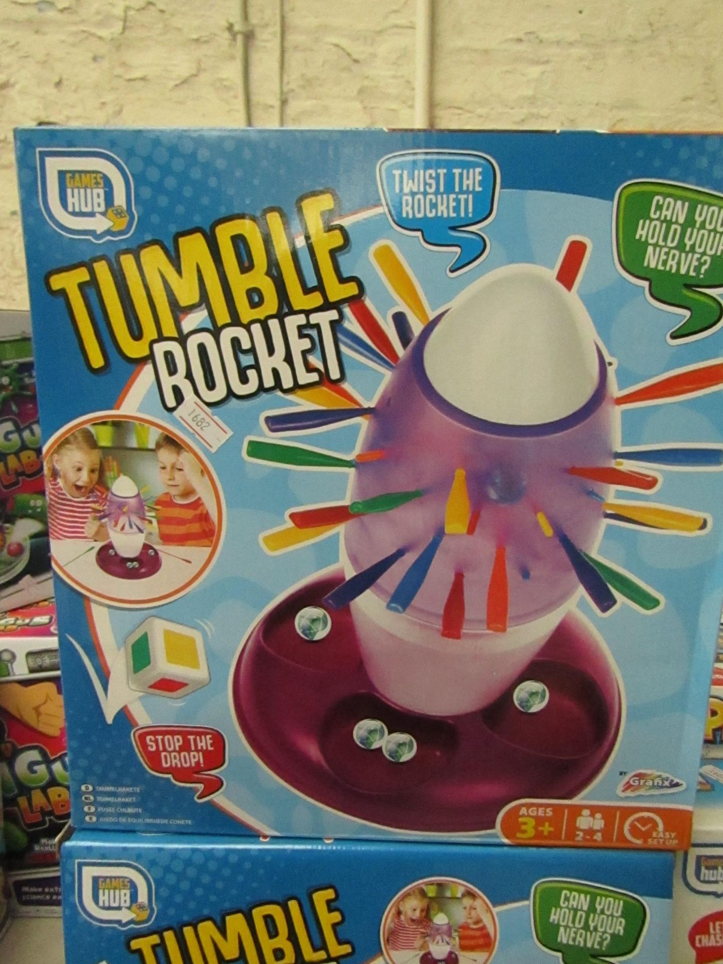 1 x Grafix Tumble Rocket Family Game new & packaged
