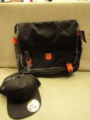 Call Of Duty Black Ops Messenger Bag & Black Baseball Cap new with tags