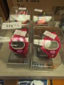 4 x Asics Sports Watches packaged unchecked see image