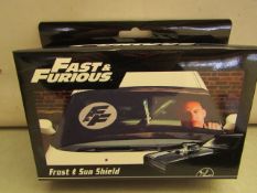 6 x Fast & Furious Frost & Sun Sheild. New & Boxed