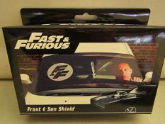 6 x Fast & Furious Frost & Sun Sheild. New & Boxed