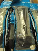 3 x Carbrini Shin Guard Sets new & packaged