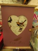 All Things Grow with Love Key Cabinet 11cm x 17cm new