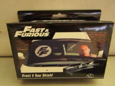 6 x Fast & Furious Frost & Sun Sheild. New & Boxed