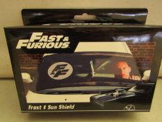 6 x Fast & Furious Frost & Sun Sheild. New & Boxed