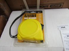 2x Ezeesee 5mtr tape measures, new