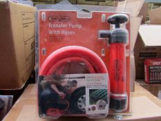 Stag Tools Transfer pump with hoses, unused, the packaging may be dirty