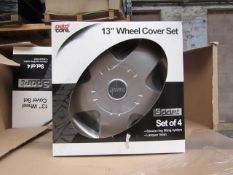 Set of 4 Auto Care 13" wheel trims, new and boxed