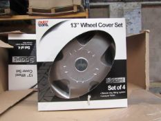 Set of 4 Auto Care 13" wheel trims, new and boxed