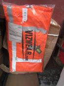 Vizwear hi vis jacket, size 4XL, new and packaged.