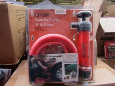 Stag Tools Transfer pump with hoses, unused, the packaging may be dirty