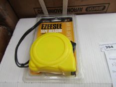 2x Ezeesee 5mtr tape measures, new