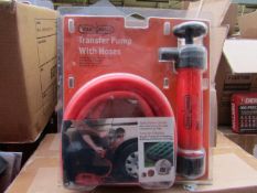 Stag Tools Transfer pump with hoses, unused, the packaging may be dirty