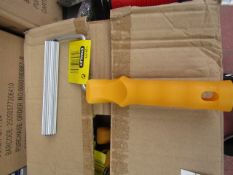 2x Stanley Air Bleeder Paint roller cages, new