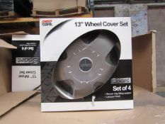 Set of 4 Auto Care 13" wheel trims, new and boxed