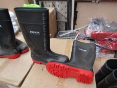 Centex S55 Comnpactor Steel Toe Cap Wellies size 8, new