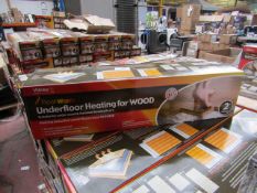 Vitrex Floor Warm 2m2 underfloor heating for wood, new and boxed.