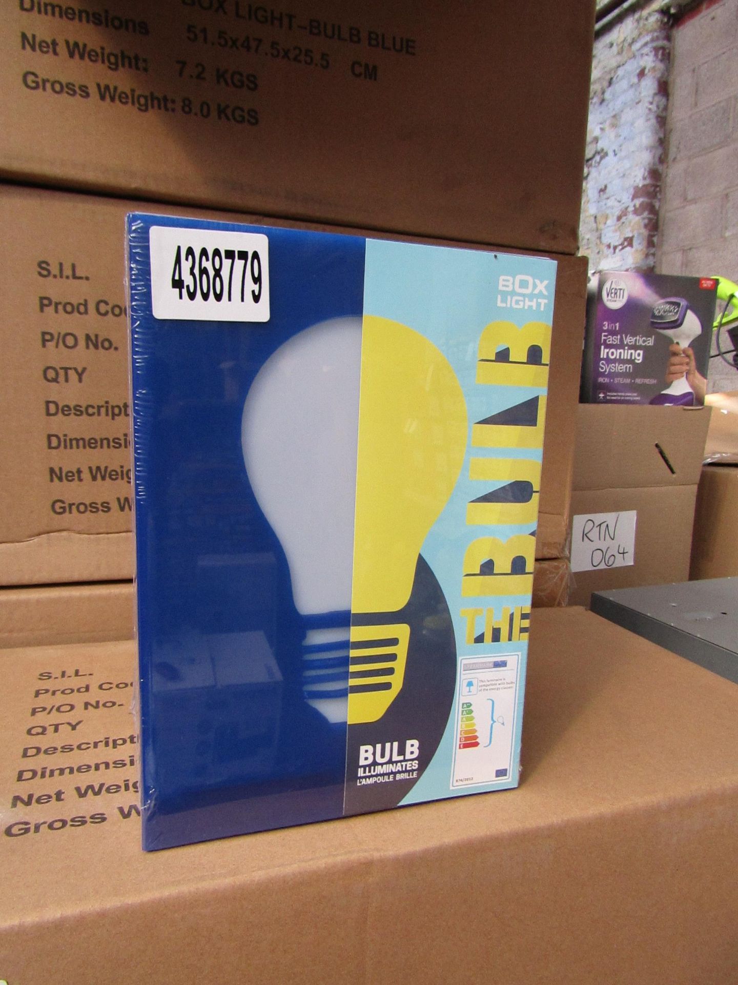 12x The Bulb Box Light New and Boxed