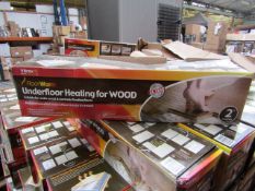 Vitrex Floor Warm 2m2 underfloor heating for wood, new and boxed.