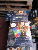 | 5x | STARTASTIC OUTDOOR AND INDOOR THEMED MOTION PROJECTOR | UNCHECKED AND BOXED | NO ONLINE RE-