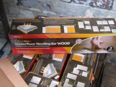 Vitrex Underfloor Heating for wood 3sq metres, new and boxed.