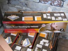 Vitrex Underfloor Heating for wood 3sq metres, new and boxed.