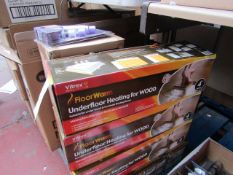 Vitrex Underfloor Heating for wood 4sq metres, new and boxed.