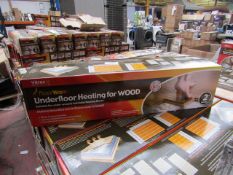 Vitrex Floor Warm 2m2 underfloor heating for wood, new and boxed.