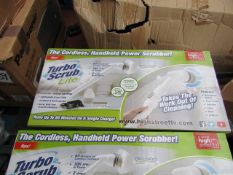 | 1X | TURBO SCRUB LITE CORDLESS HAND HELD POWER SCRUBBER | NEW AND BOXED | SKU C5060191467476 |