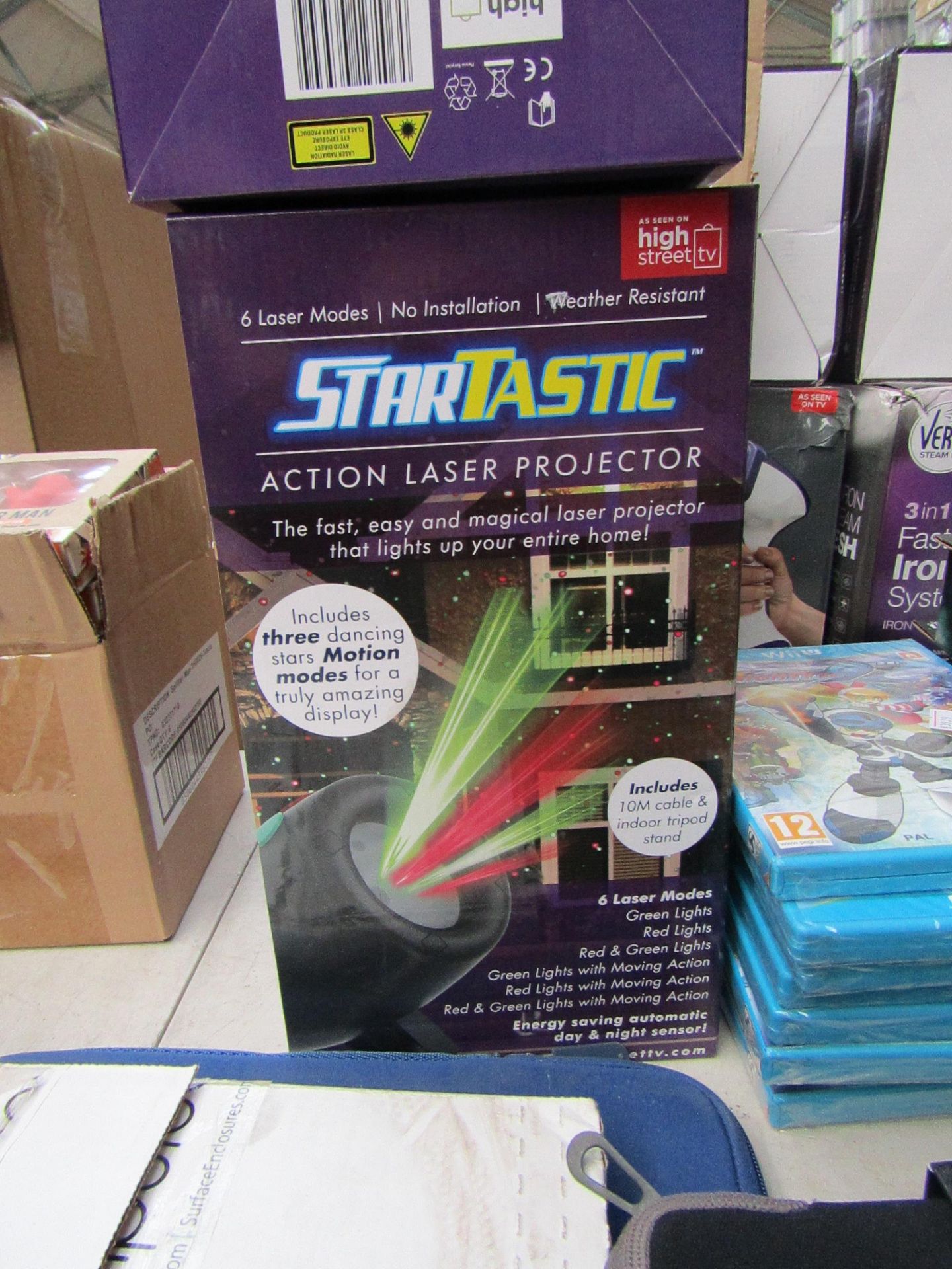 | 1X | STARTASTC LIGHT PROJECTOR | NEW AND BOXED | NO ONLINE RE-SALE | SKU C5060191465304 | RRP £