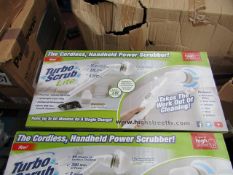 | 1X | TURBO SCRUB LITE CORDLESS HAND HELD POWER SCRUBBER | NEW AND BOXED | SKU C5060191467476 |