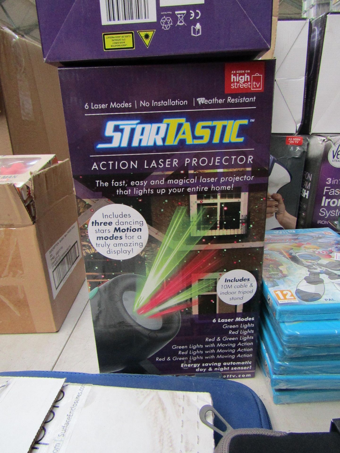 | 1X | STARTASTC LIGHT PROJECTOR | NEW AND BOXED | NO ONLINE RE-SALE | SKU C5060191465304 | RRP £