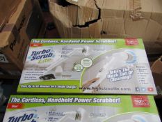 | 1X | TURBO SCRUB LITE CORDLESS HAND HELD POWER SCRUBBER | NEW AND BOXED | SKU C5060191467476 |