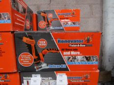 | 1X | RENOVATOR TWIST A SAW WITH ACCESSORY KIT | MAIN UNIT IS TESTED WORKING BUT WE HAVEN'T CHECKED