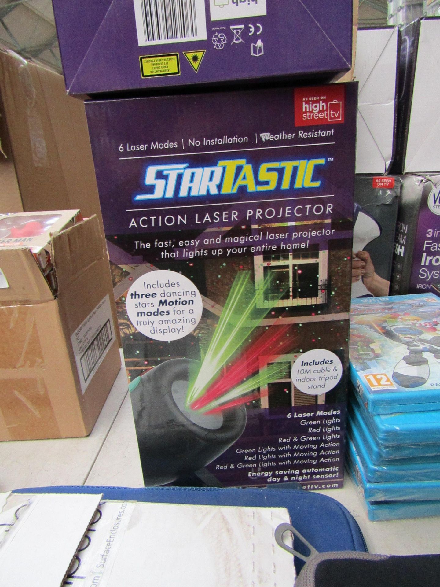 | 1X | STARTASTC LIGHT PROJECTOR | NEW AND BOXED | NO ONLINE RE-SALE | SKU C5060191465304 | RRP £