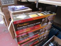 Vitrex Underfloor Heating for wood 4sq metres, new and boxed.