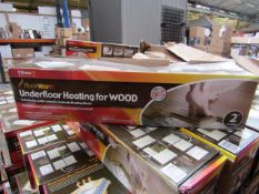 Vitrex Floor Warm 2m2 underfloor heating for wood, new and boxed.