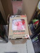 6x Splitter Man AUX cable splitter, new and boxed.