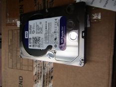 Western Digital 6TB hard drive, tested working.