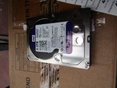 Western Digital 6TB hard drive, tested working.