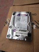 Western Digital 4TB hard drive, tested working.