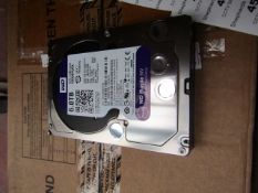 Western Digital 6TB hard drive, tested working.