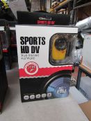 Sports HD DV True Record HD World 30m water resistant full HD 1080p action camera, tested working